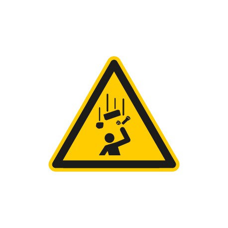 Warnung vor herabfallenden Gegenständen (W035)