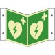 Winkelschild AED (E010)