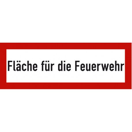 Fläche für die Feuerwehr