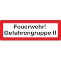 Feuerwehr Gefahrengruppe II