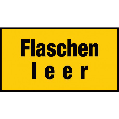 Flaschen leer