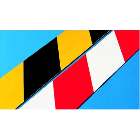 Markierungsstreifen selbstklebend zur Kennzeichnung von Gefahrenstellen