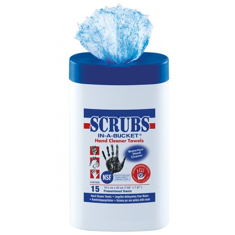 Reinigungstuch VE 15 Tücher / Behälter