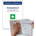 Verbandbuch selbstklebende Folientasche DIN A5
