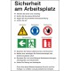 Aushang Sicherheit am Arbeitsplatz