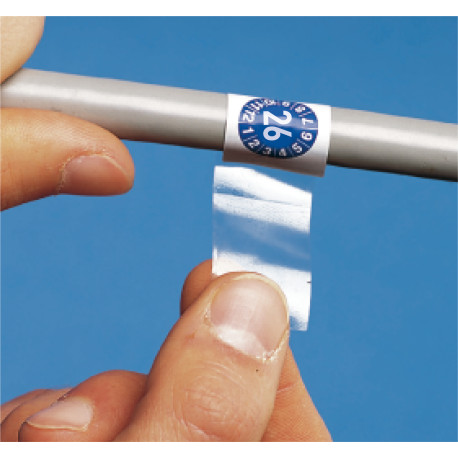 Kabelprüfplaketten, selbstlaminierend