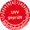 Prüfplakette UVV geprüft