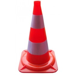 Leitkegel aus PVC weich, RA2, 750 mm hoch