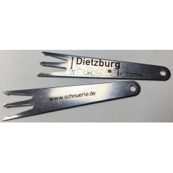 "Dietzburg" Edelstahl-Pommesgabeln im Etui