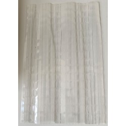 PVC-Abdeckung, klar, für Beschriftungsleisten