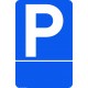 Parkplatz mit optionalem individuellem Text