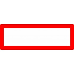 Schild, Feuerwehr - Gefahrengruppe mit individuellem Text