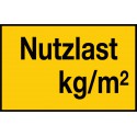Nutzlast ... Kg/m²