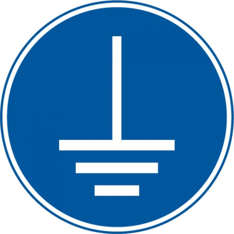 Vor Benutzung erden (M005)