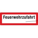 Feuerwehrzufahrt, mit individueller Fusszeile