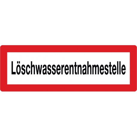 Löschwasserentnahmestelle