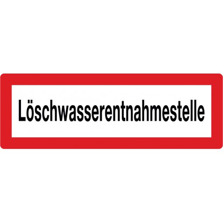 Löschwasserentnahmestelle