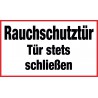 Rauchschutztür Tür stets schließen