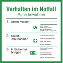 Verhalten im Notfall