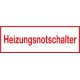 Heizungsnotschalter