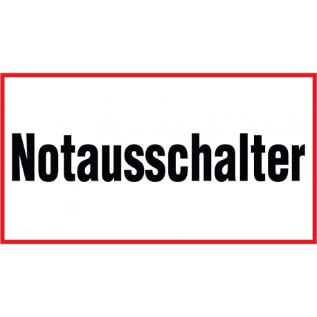 Notausschalter