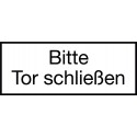 Bitte Tor schließen