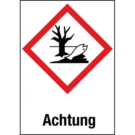 Achtung, Gewässergefährdend (GHS 09)
