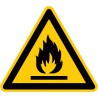 Etikett Warnung vor feuergefährlichen Stoffen (W021)