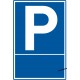 Parkplatz mit optionalem individuellem Text
