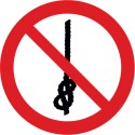 Knoten von Seilen verboten (P030)