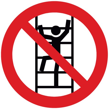 Besteigen für Unbefugte verboten (D-P022)