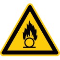Warnung vor brandfördernden Stoffen (W028)