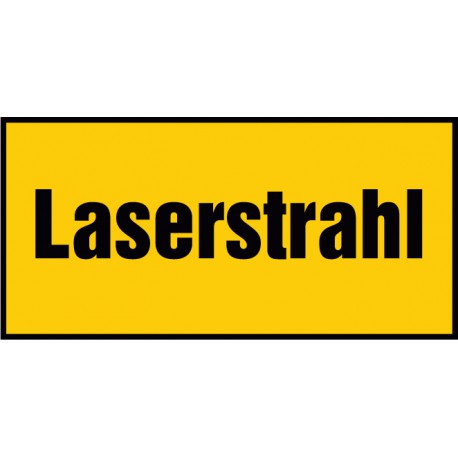 Laserstrahl (Zusatzzeichen)