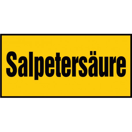 Salpetersäure (Zusatzzeichen)