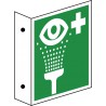 Fahnenschild Augenspüleinrichtung (E011)