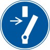 Vor Wartung oder Reparatur freischalten (M021)
