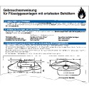 Gebrauchsansweisung für Flüssiggasanlagen mit ortsfesten Behältern