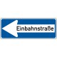 Einbahnstraße