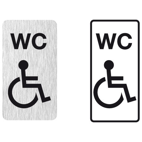 WC Symbol Behindertengerecht
